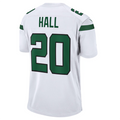Yuxns NY.Jets  #20 Breece Hall Player White Away Game Stitched Jerseys