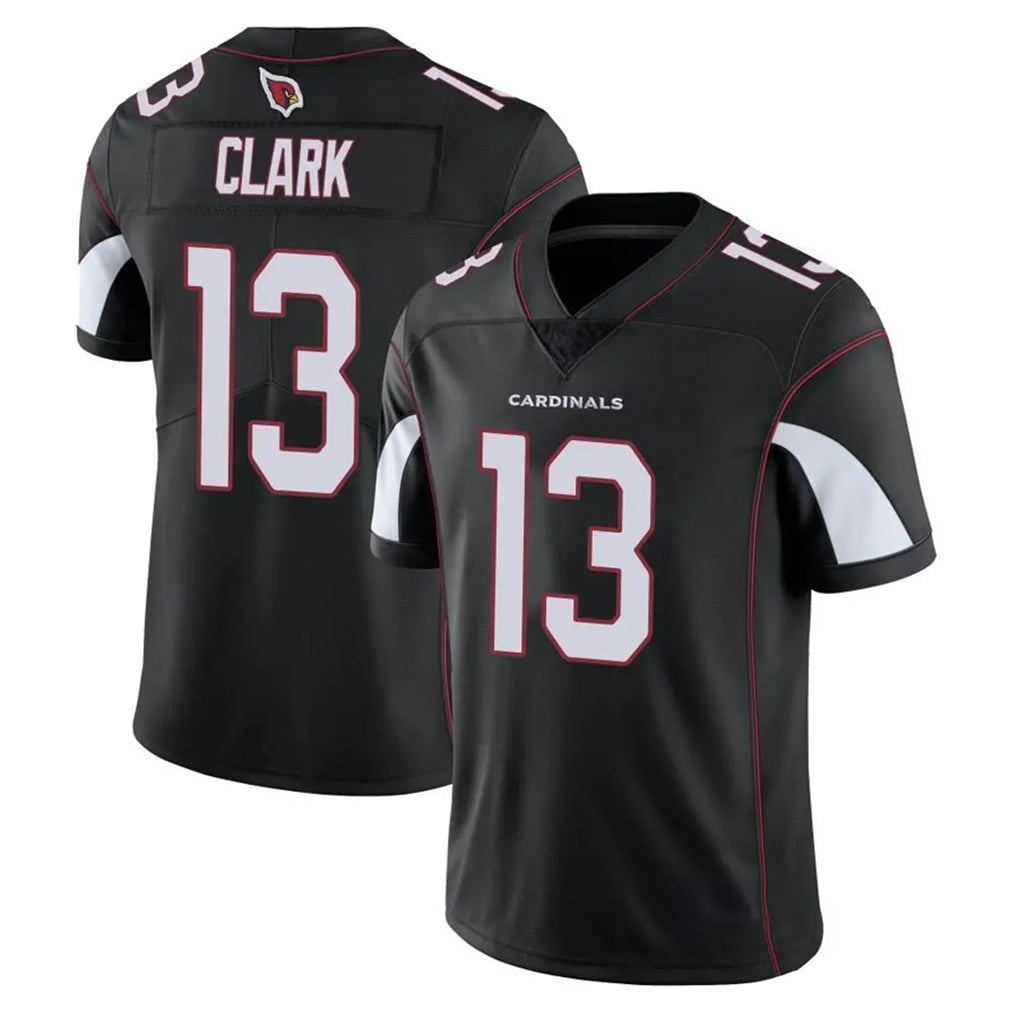 Yuxns A.Cardinals #13 Kei'Trel Clark Player Black Vapor Limited Home Game Stitched Jerseys
