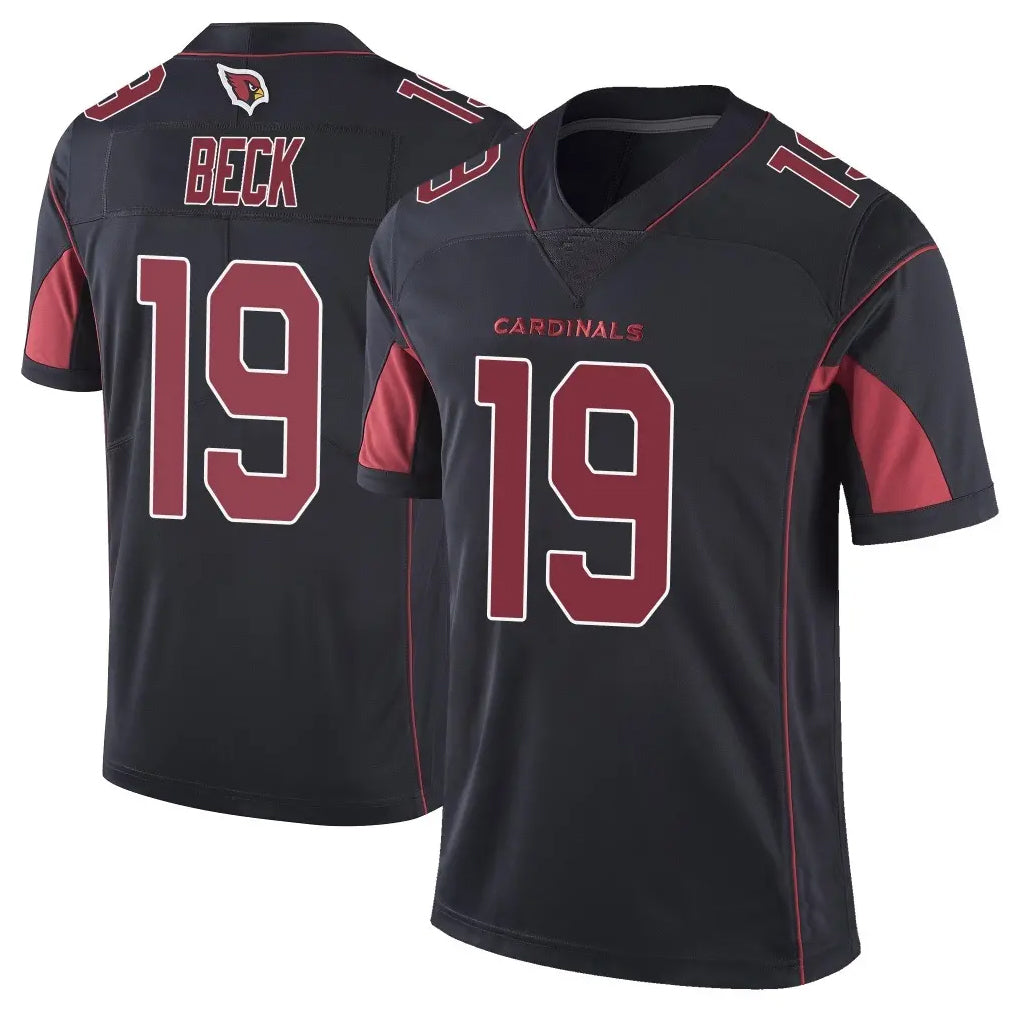 Yuxns A.Cardinals #19 Carson Beck Player Black Limited Elite Home Game Stitched Jerseys