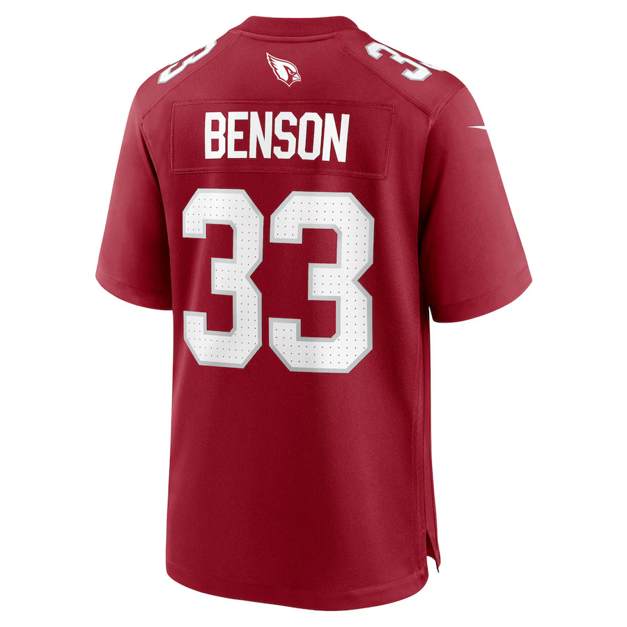 Yuxns A.Cardinals #33 Trey Benson Player Cardinal Home Game Stitched Jerseys