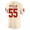 Yuxns A.Cardinals #55 Dante Stills Player Cream Rivalries Collection Vapor Limited Home Game Stitched Jerseys