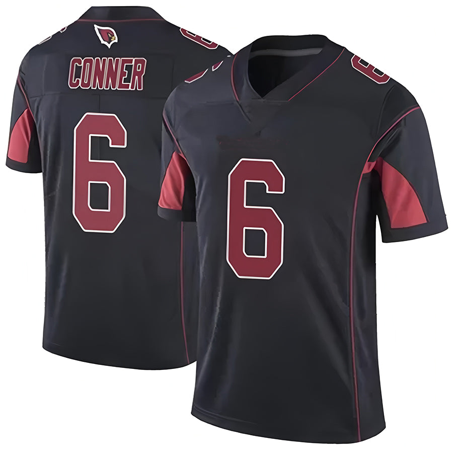 Yuxns A.Cardinals #6 James Conner Player Black Vapor Limited Elite Stitched Jerseys