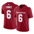 Yuxns A.Cardinals #6 James Conner Player Cardinal Vapor F.U.S.E. Limited Home Game Stitched Jerseys