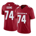 Yuxns A.Cardinals #74 Isaiah Adams Player Cardinal Vapor F.U.S.E. Limited Home Game Stitched Jerseys