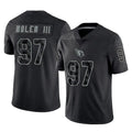 Yuxns A.Cardinals #97 Walter Nolen III Player Black RFLCTV Limited Home Game Stitched Jerseys