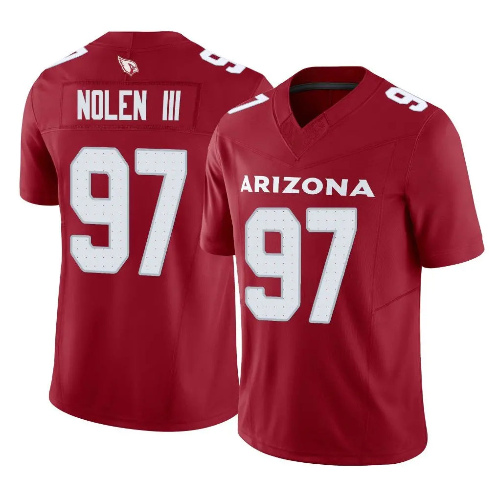 Yuxns A.Cardinals #97 Walter Nolen III Player Cardinal Vapor F.U.S.E. Limited Home Game Stitched Jerseys
