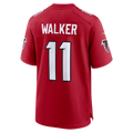 Yuxns A.Falcons #11 Jalon Walker Red Game Stitched Jerseys