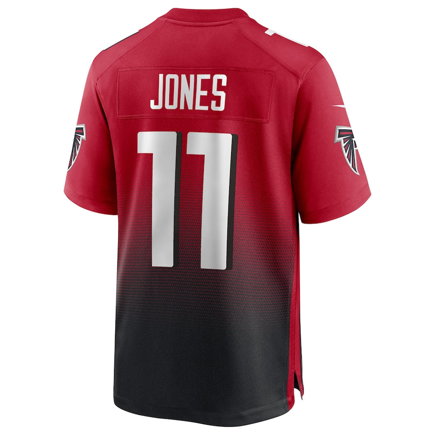 Yuxns A.Falcons #11 Jalon Walker Player Red Home Game Stitched Jerseys