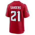 Yuxns A.Falcons #21 Deion Sanders Red Retired Player Game Stitched Jerseys