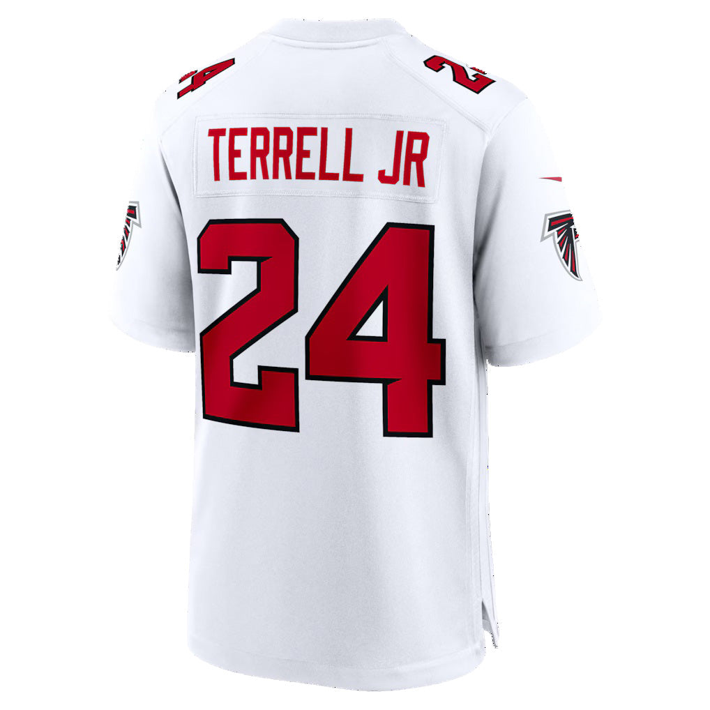 Yuxns A.Falcons #24 A.J. Terrell White Game Stitched Jerseys