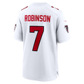 Yuxns A.Falcons #7 Bijan Robinson White Game Stadium Jerseys