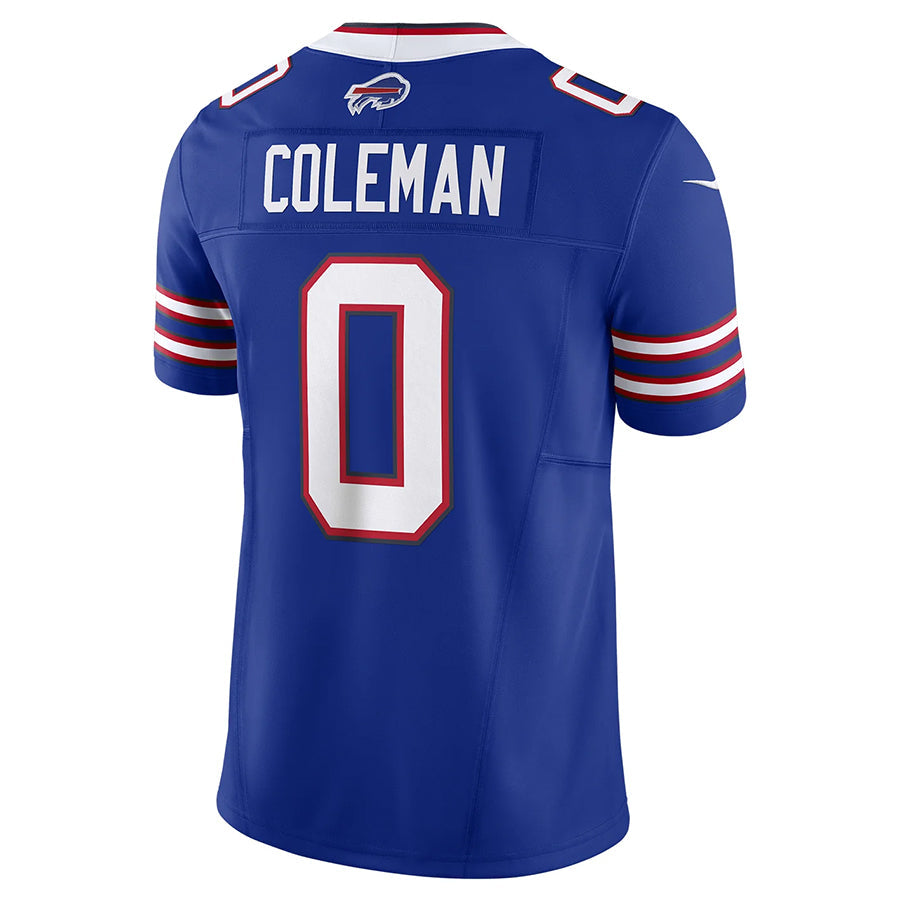 Yuxns B.Bills #0 Keon Coleman Player Royal Home Vapor F.U.S.E. Limited Stitched Jerseys