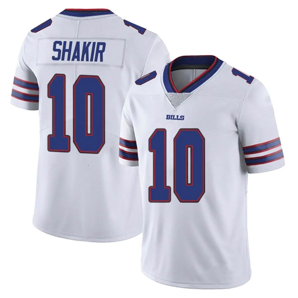 Yuxns B.Bills #10 Khalil Shakir Player White Vapor Untouchable Limited Stitched Jerseys