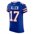 Yuxns B.Bills #17 Josh Allen Royal Team Vapor F.U.S.E. Elite Stitched Jerseys