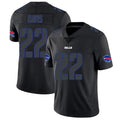 Yuxns B.Bills #22 Ray Davis Player Limited Black Impact Stitched Jerseys