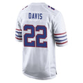 Yuxns B.Bills #22 Ray Davis Player White Alternate Limited Home Game Stitched Jerseys