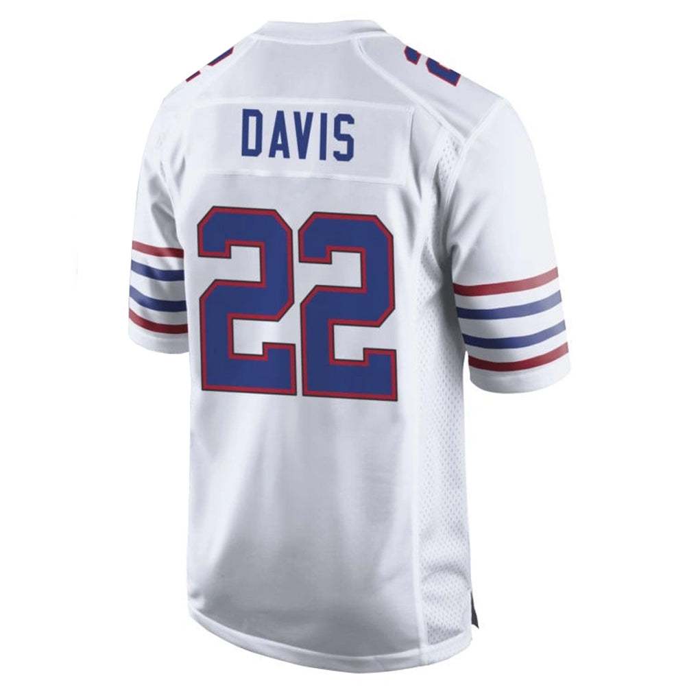 Yuxns B.Bills #22 Ray Davis Player White Alternate Limited Home Game Stitched Jerseys