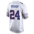 Yuxns B.Bills #24 Cole Bishop Player White Alternate Limited Home Game Stitched Jerseys