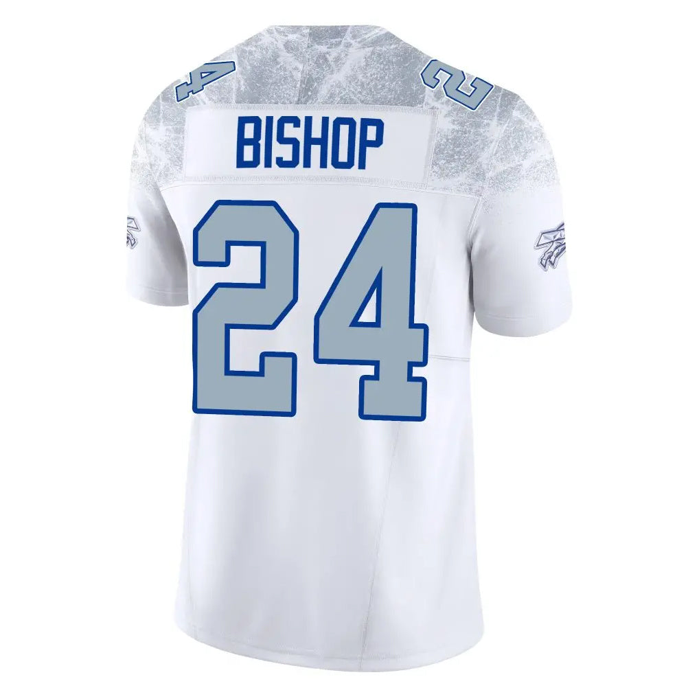 Yuxns B.Bills #24 Cole Bishop Player White Rivalries Collection Vapor Limited Stitched Jerseys
