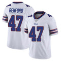 Yuxns B.Bills #47 Christian Benford Player White Vapor Untouchable Limited Stitched Jerseys