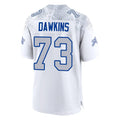 Yuxns B.Bills #73 Dion Dawkins Benford Player White Rivalries Collection Limited Stitched Jerseys