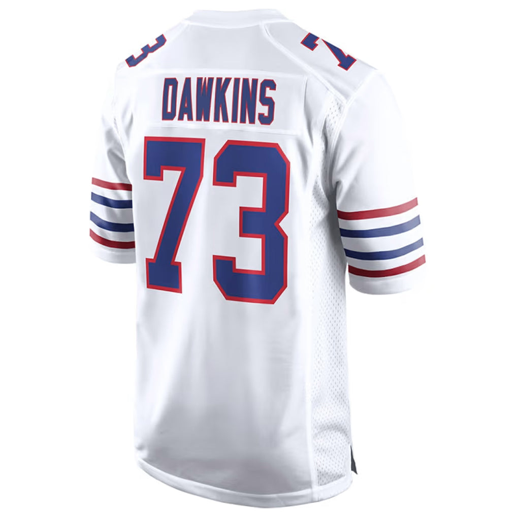 Yuxns B.Bills #73 Dion Dawkins Player White Alternate Limited Home Game Stitched Jerseys