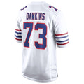 Yuxns B.Bills #73 Dion Dawkins Player White Alternate Limited Home Game Stitched Jerseys