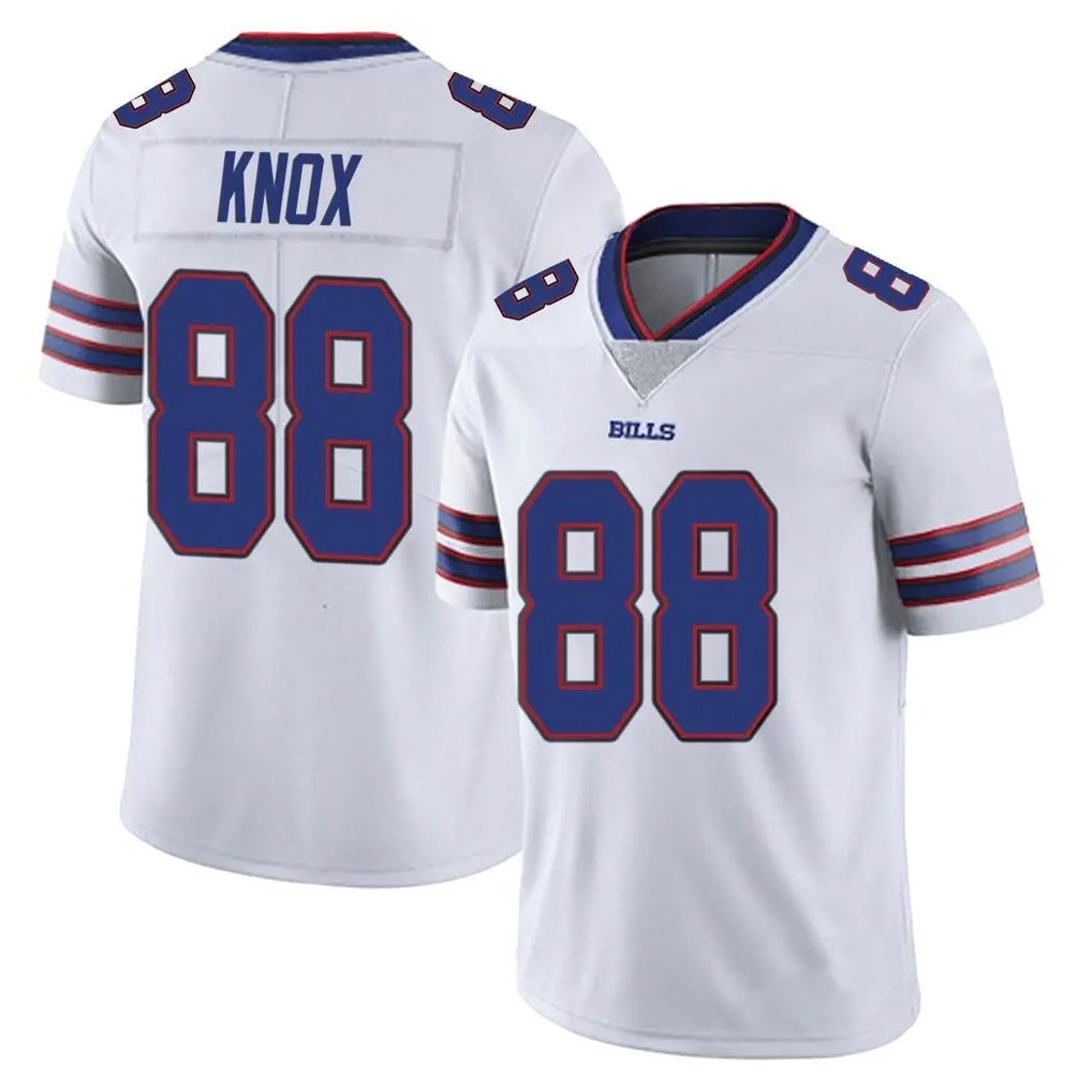 Yuxns B.Bills #88 Dawson Knox Player White Vapor Untouchable Limited Stitched Jerseys