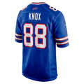 Yuxns B.Bills #88 Dawson Knox Royal Game Stitched Jerseys