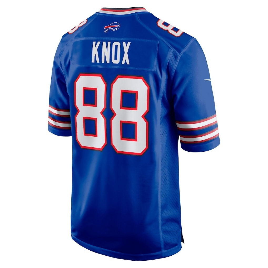 Yuxns B.Bills #88 Dawson Knox Royal Game Stitched Jerseys