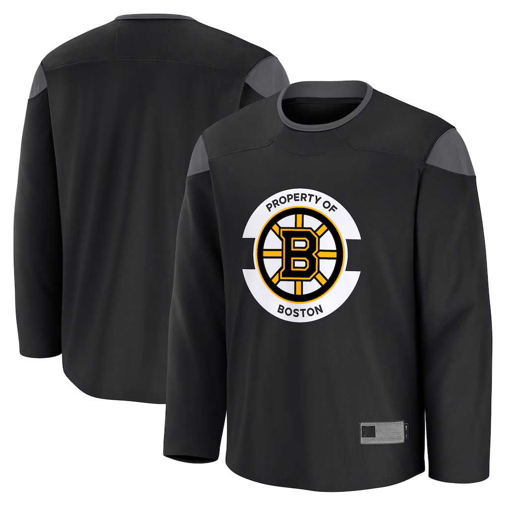 Yuxns B.Bruins Black Practice Stitched Jerseys