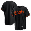 Yuxns B.Orioles Black Home Game Blank Player Stitched Jerseys
