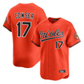 Yuxns B.Orioles #17 Colton Cowser Player Orange Limited Home Game Stitched Jerseys