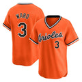 Yuxns B.Orioles #3 Taylor Ward Player Orange T-shirt Limited Home Game Stitched Jerseys