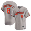 Yuxns B.Orioles #6 Ryan Mountcastle Player Gray Limited Home Game Stitched Jerseys