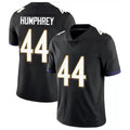Yuxns B.Ravens #44 Marlon Humphrey Player Black Limited Home Game Stitched Jerseys