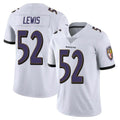 Yuxns B.Ravens #52 Ray Lewis Player White Vapor Untouchable Limited Game Home Stitched Jerseys