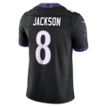 Yuxns B.Ravens #8 Lamar Jackson Black Alternate Alternate Vapor F.U.S.E. Stitched Limited Jerseys