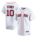 Pkot B.Red Sox #10 Trevor Story Player White Limited Home Game Stitched Jerseys