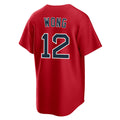 Pkot B.Red Sox #12 Connor Wong Player Red Home Game Stitched Jerseys