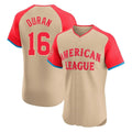 Pkot B.Red Sox #16 Jarren Duran Player Cream All-Star Short-Sleeved Limited Elite Home Game Stitched Jerseys
