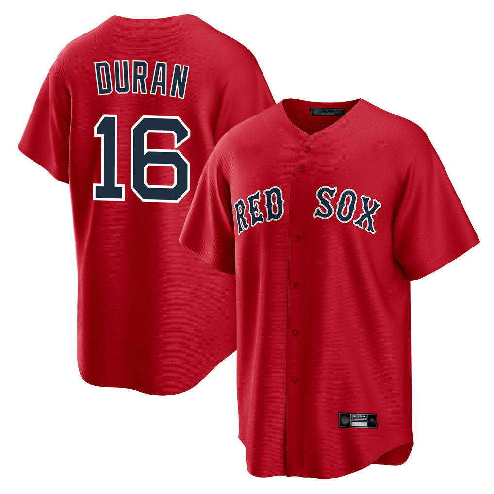 Pkot B.Red Sox #16 Jarren Duran Player Red Home Game Stitched Jerseys