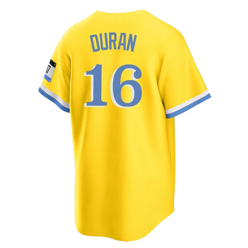 Pkot B.Red Sox #16 Jarren Duran Player Yellow Home Game Stitched Jerseys