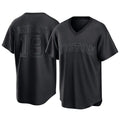 Pkot B.Red Sox #19 Roman Anthony Player Black T-shirt Home Game Stitched Jerseys
