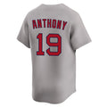Pkot B.Red Sox #19 Roman Anthony Player Gray Road Limited Home Game Stitched Jerseys