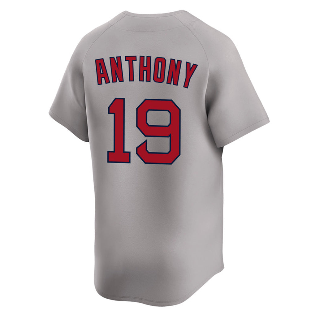 Pkot B.Red Sox #19 Roman Anthony Player Gray Road Limited Home Game Stitched Jerseys