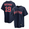 Pkot B.Red Sox #19 Roman Anthony Player Navy Home Game Stitched Jerseys