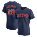 Pkot B.Red Sox #19 Roman Anthony Player Navy Limited Elite Home Game Stitched Jerseys