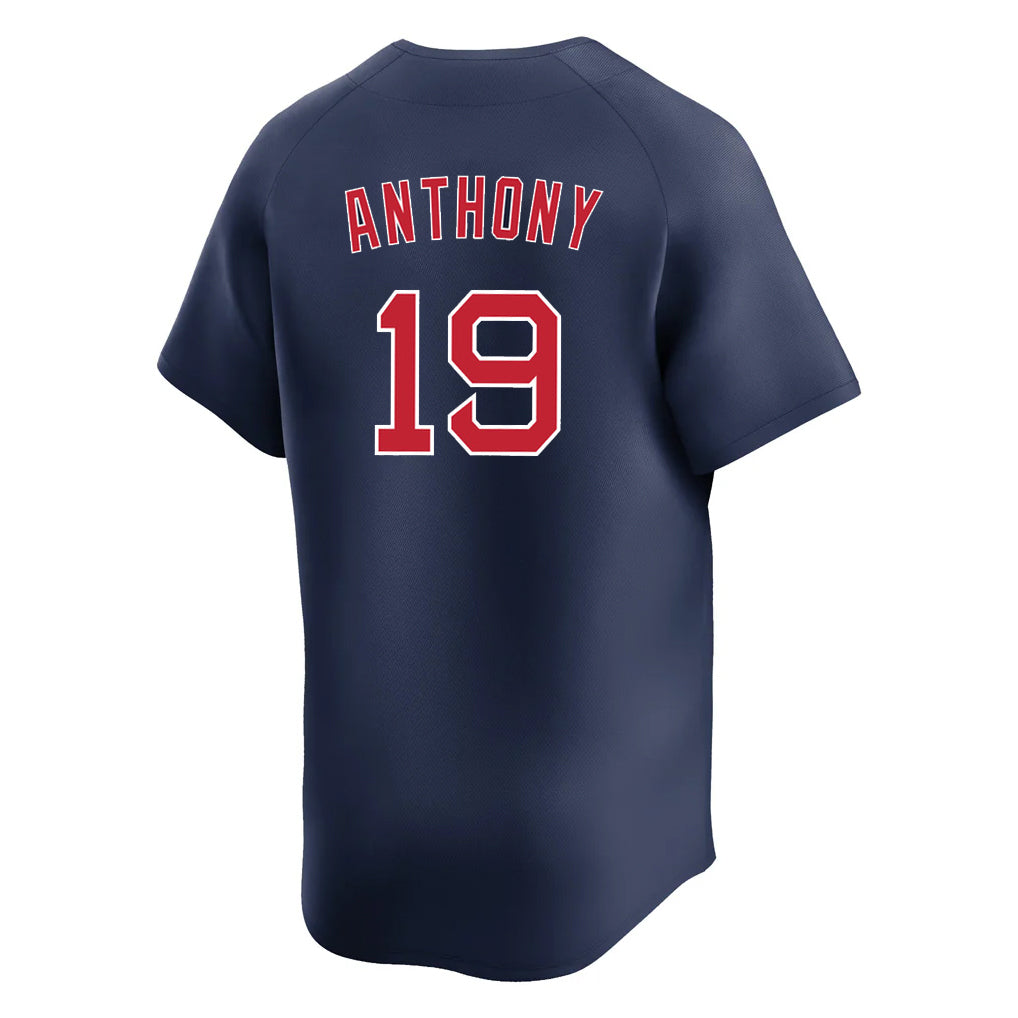 Pkot B.Red Sox #19 Roman Anthony Player Navy Limited Home Game Stitched Jerseys