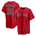 Pkot B.Red Sox #19 Roman Anthony Player Red Home Game Stitched Jerseys